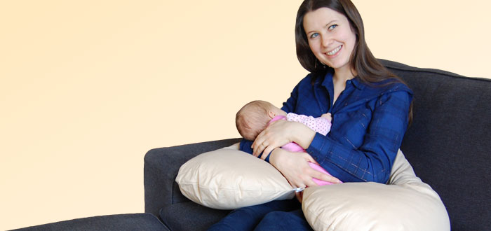 Le coussin d'allaitement d'Hippocampe Relax pour allaiter votre bébé paisiblement